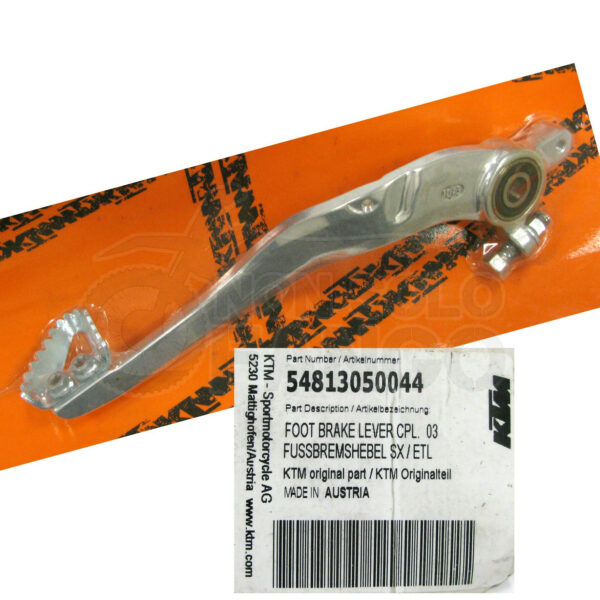 Pedale freno EXC ed SX dal 2004 al 2007