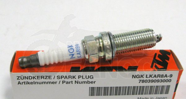 Candela NGK LKAR8A-9 KTM EXC 450 e 530 del 2008