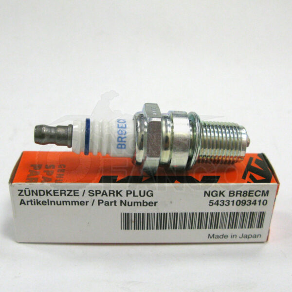 Candela NGK BR8ECM per EXC ed SX 250 dal 1998 al 2004