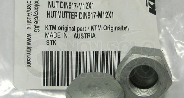 Coppia dado cieco perno ruota posteriore KTM SX 65 1999-2016