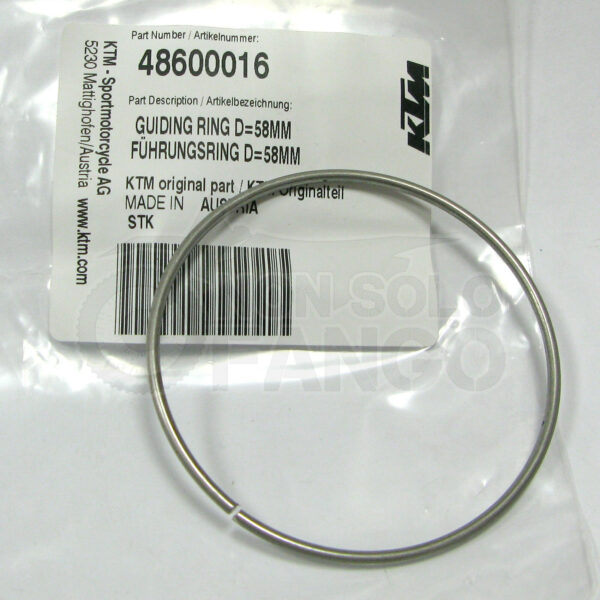 Anello guida forcella EXC dal 2003 al 2007