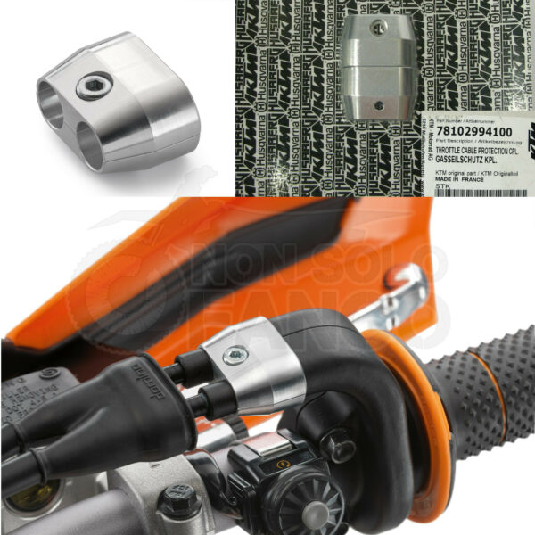 Protezione cavi comando gas 4T KTM EXC SX Power Parts