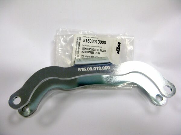 Staffa attacco motore EXC 125 dal 2012 al 2016 ed SX 125del 2011