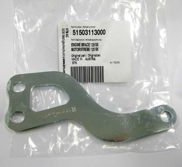 Staffa attacco motore KTM SX 125 Husqvarna TE 125 dal 2012 al 2015