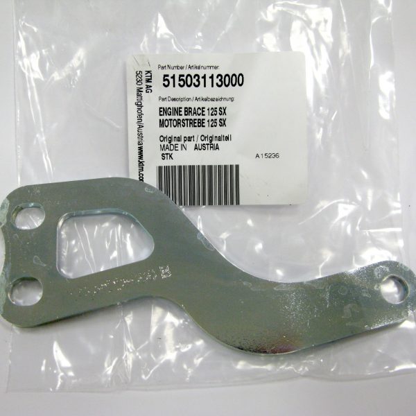 Staffa attacco motore KTM SX 125 Husqvarna TE 125 dal 2012 al 2015