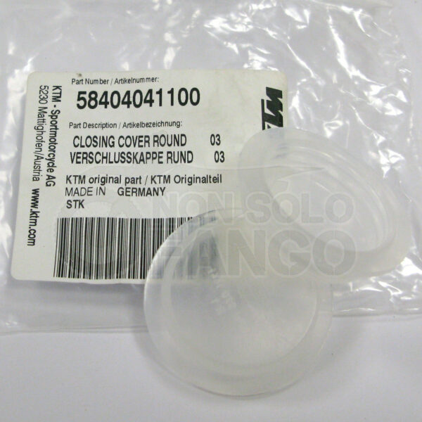 Coppia tappo forcellone KTM EXC SX dal 2005 al 2011