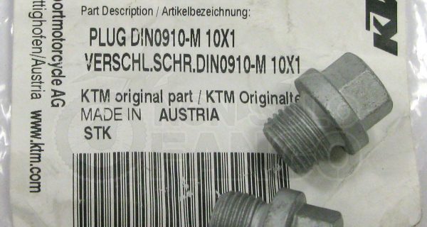 Coppia vite di chiusura M10x1 KTM Spare Parts