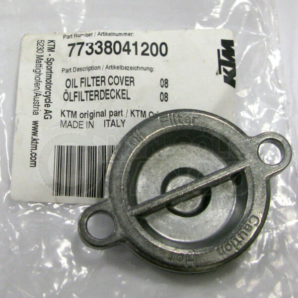 Coperchio filtro olio