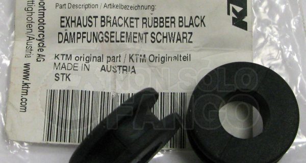 Coppia gommini silent block terminale scarico KTM EXC SX