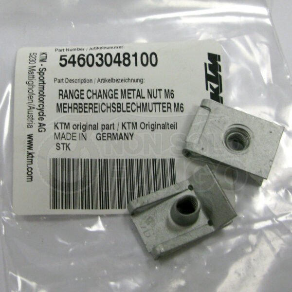 Clip bullone M6 KTM SPARE PARTS