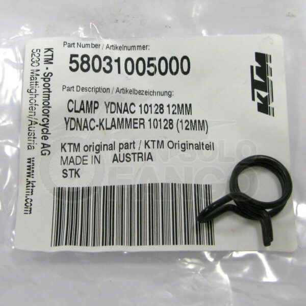 Molletta ydnac serratubo 12 mm