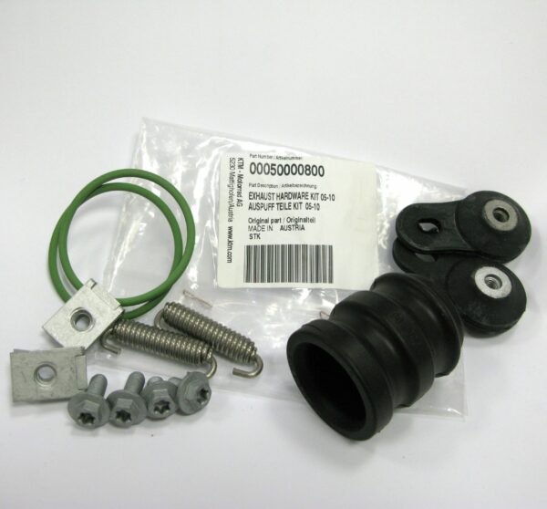 Kit fissaggio tubo scarico