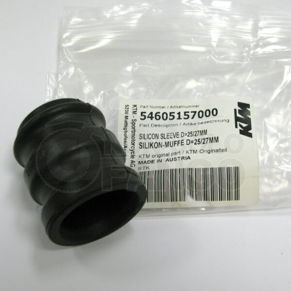 Gomma siliconica scarico KTM EXC SX diametro 25/27mm