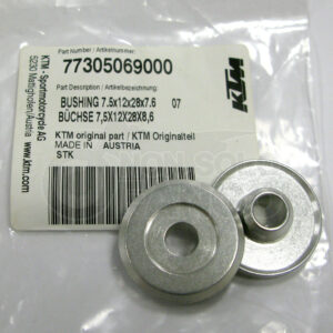 Distanziale gommino fissaggio scarico EXC ed SX