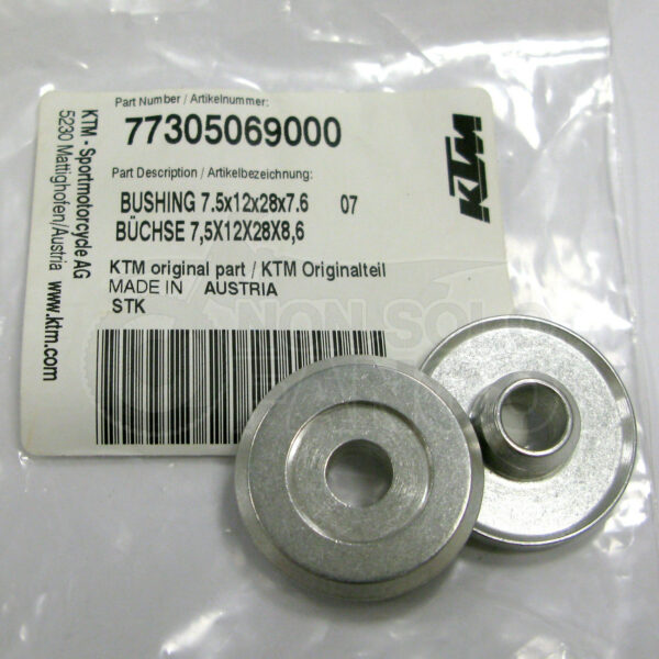 Distanziale gommino fissaggio scarico EXC ed SX