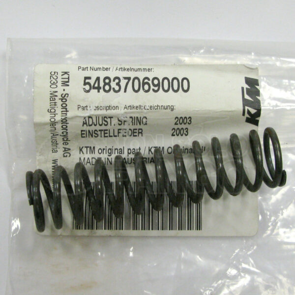 Molla di registro controllo scarico KTM EXC SX 250 e 300