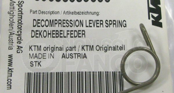 Molla leva decompressore KTM EXC 250 400 450 525 2005-2007