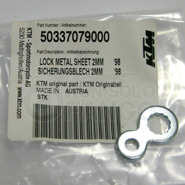 Fermo 2mm sistema di scarico KTM EXC ed SX 125 200