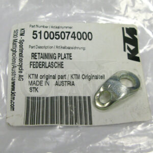 Piastrina attacco molla scarico KTM EXC SX dal 2006 al 2016