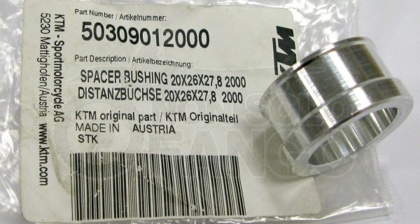 Bussola distanziale ruota anteriore KTM EXC SX 2000-2002