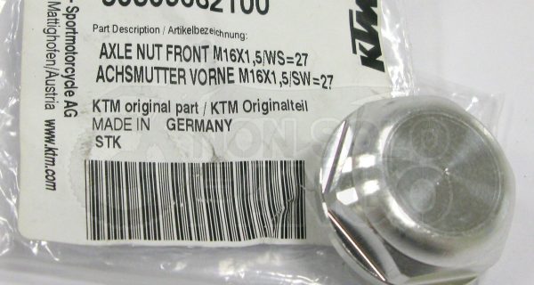 Dado perno ruota anteriore KTM EXC SX dal 2000 al 2002