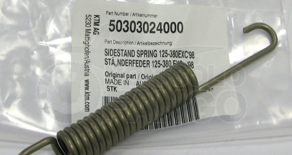 Molla lunga cavalletto laterale KTM EXC dal 1998 al 2007