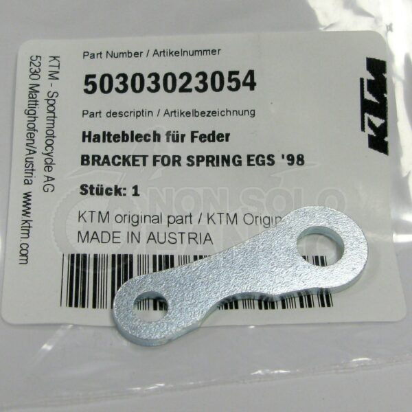 Piastrina molle cavalletto laterale KTM EXC dal 1998 al 2007