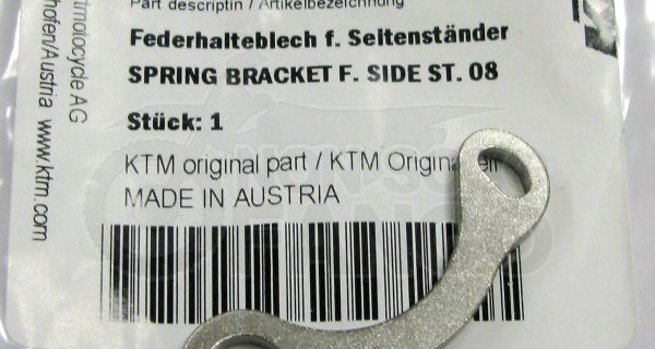 Piastrina molle cavalletto laterale KTM EXC dal 2008 al 2016