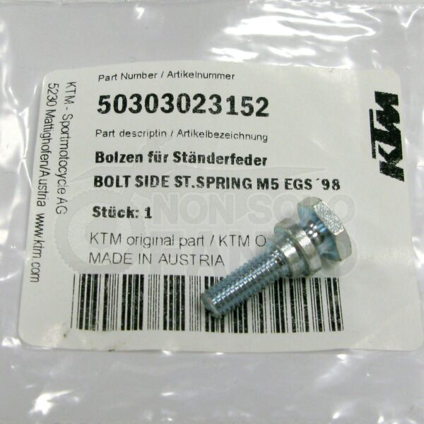 Perno molla cavalletto laterale KTM EXC 1998-2007