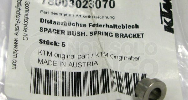 Boccola attacco molla cavalletto laterale KTM EXC dal 2008 al 2016