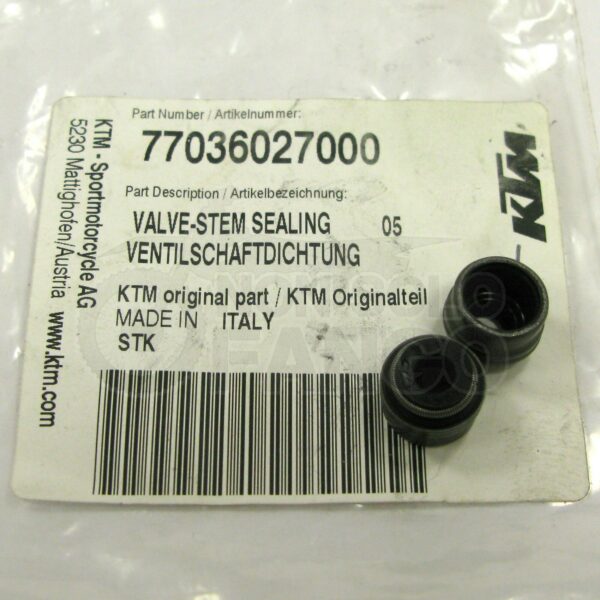 Coppia paraolio valvola KTM EXC SX 250 400 450 500 530 2006-2016