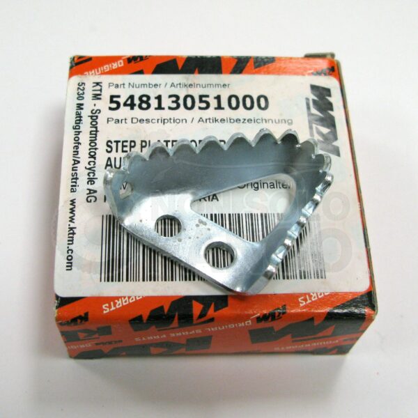 Puntale pedale freno EXC ed SX dal 2004 al 2016