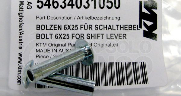 Perno snodo leva cambio KTM EXC ed SX dal 2004 al 2016