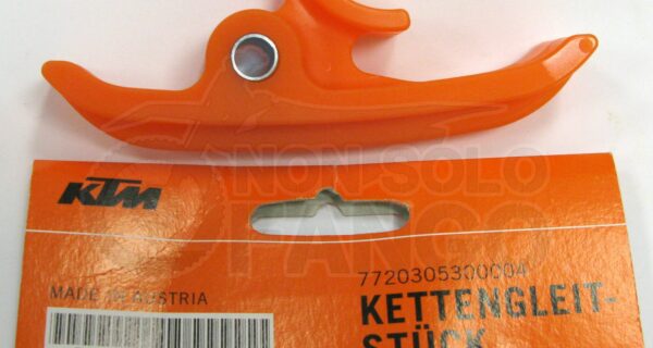 Pattino catena superiore arancione  KTM EXC SX dal 2012 al 2016