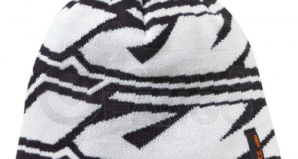 Beanie Logo Outline White