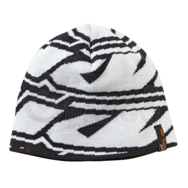 BEANIE LOGO OUTLINE WHITE