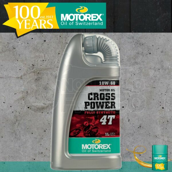 Olio motore 4T Motorex Cross Power 10W/60