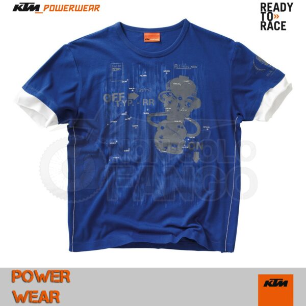 Maglietta T-shirt KTM Power Wear ON OFF TEE L