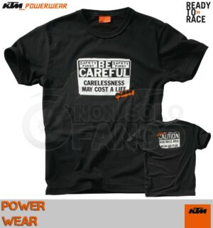 Maglietta T-shirt KTM Power Wear CAREFUL TEE