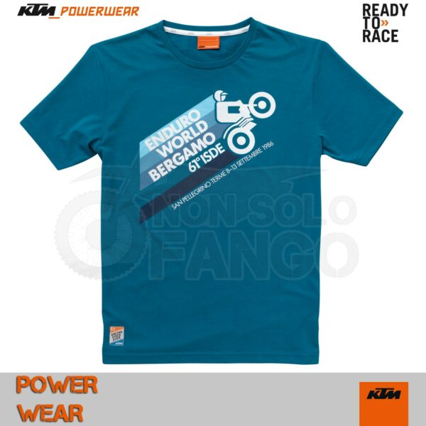 Maglietta T-shirt KTM Power Wear ISDE 1986 TEE