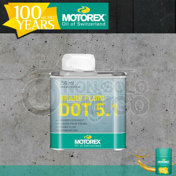 Olio freni MOTOREX Brake Fluid Dot 5.1