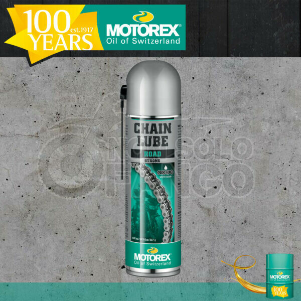 Motorex Chainlube Road Strong – Spray lubrificante catena