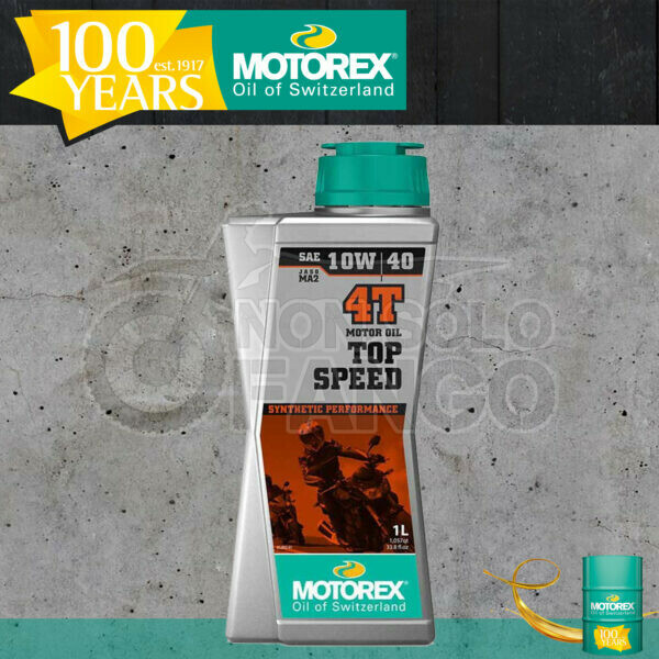 Olio motore Motorex 4T Top Speed 10W-40