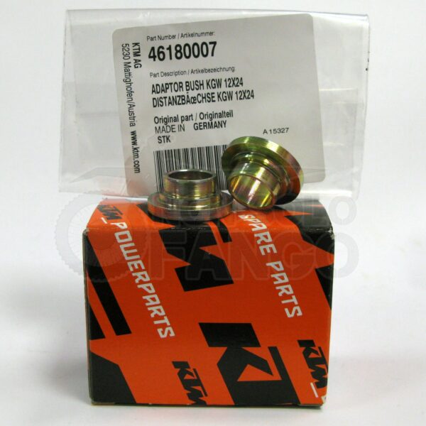 Coppia distanziali snodo superiore attacco ammortizzatore EXC ed SX