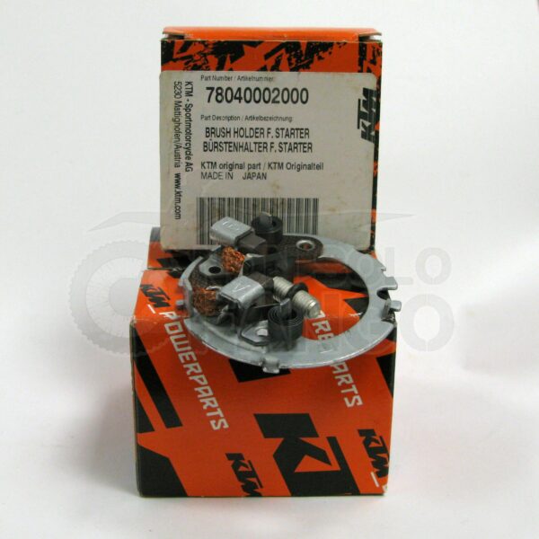 Supporto spazzole motorino avviamento KTM EXC 400 450 530 dal 2009 al 2011