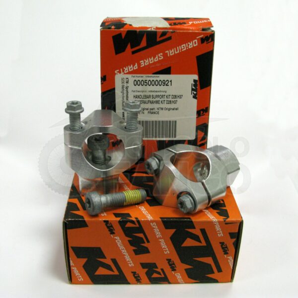 Kit fissaggio manubrio 28 mm