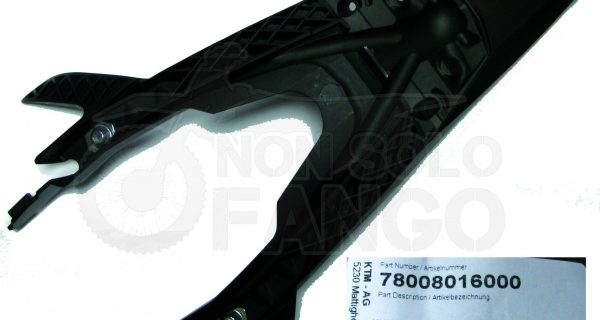 Codino portatarga racing KTM EXC dal 2008 al 2011