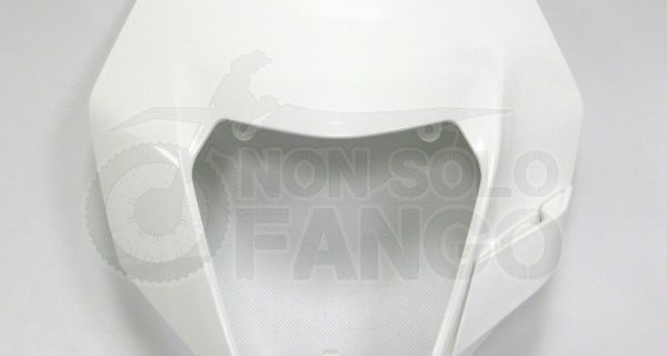 Mascherina portafaro bianca KTM EXC dal 2014 al 2016