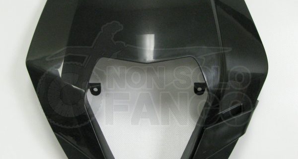 Mascherina portafaro nera KTM EXC dal 2008 al 2013