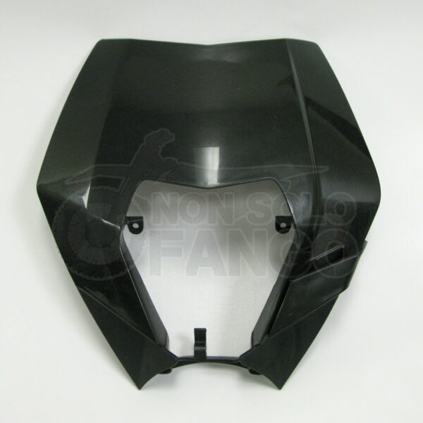 Mascherina portafaro nera KTM EXC dal 2008 al 2013